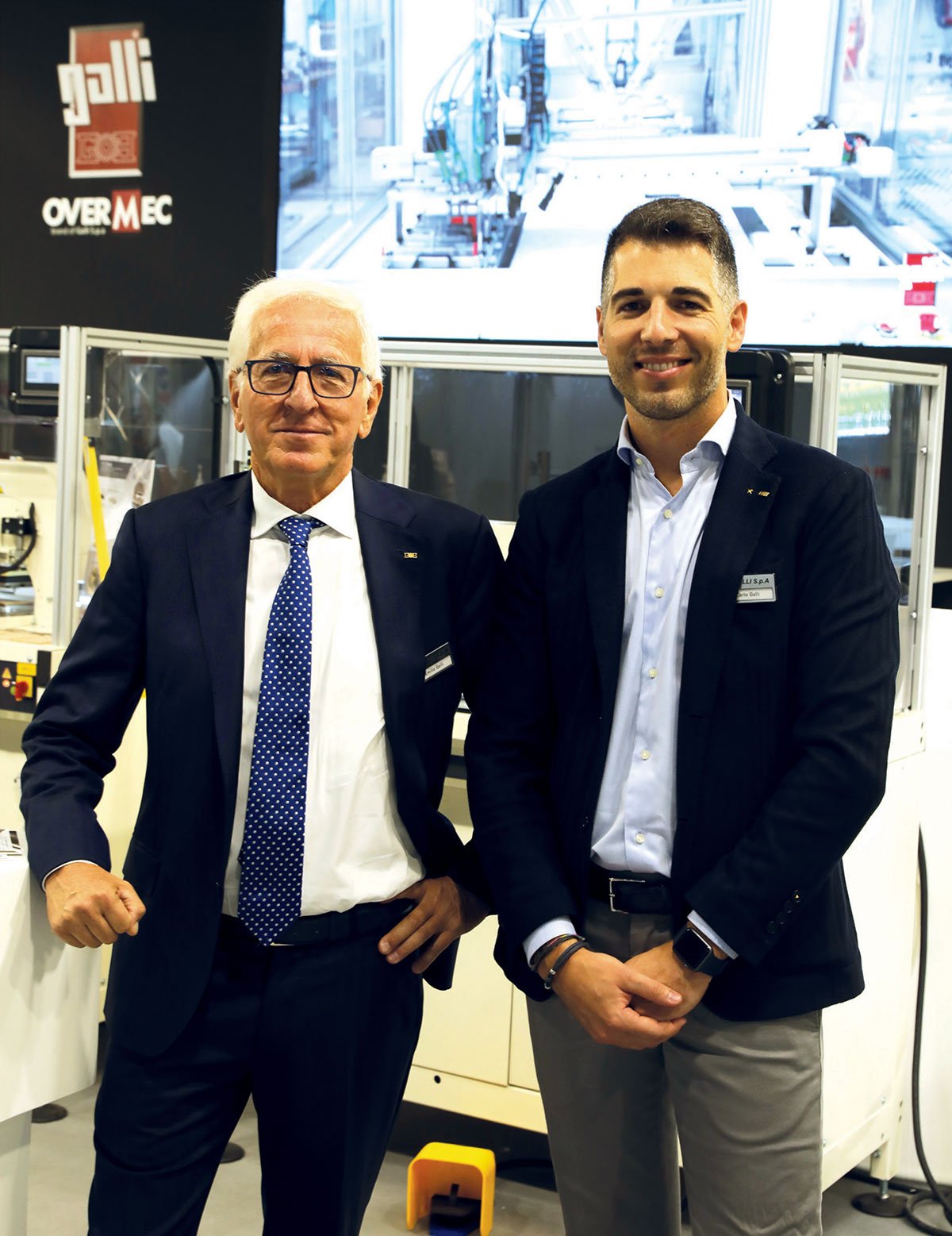 Emilio e Carlo Galli Simac Tanning Tech 2023